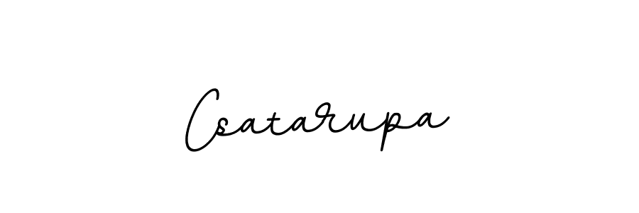 You should practise on your own different ways (BallpointsItalic-DORy9) to write your name (Csatarupa) in signature. don't let someone else do it for you. Csatarupa signature style 11 images and pictures png