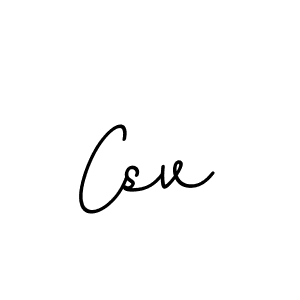 How to make Csv signature? BallpointsItalic-DORy9 is a professional autograph style. Create handwritten signature for Csv name. Csv signature style 11 images and pictures png