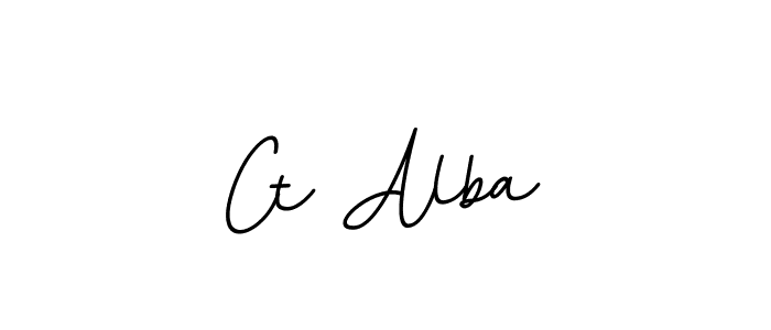 Make a beautiful signature design for name Ct Alba. With this signature (BallpointsItalic-DORy9) style, you can create a handwritten signature for free. Ct Alba signature style 11 images and pictures png