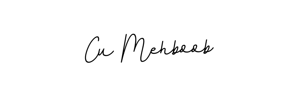 Create a beautiful signature design for name Cu Mehboob. With this signature (BallpointsItalic-DORy9) fonts, you can make a handwritten signature for free. Cu Mehboob signature style 11 images and pictures png