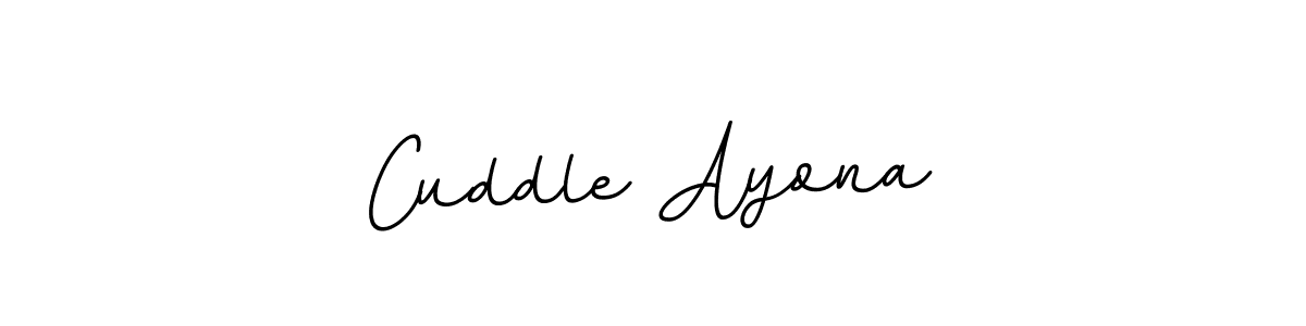 Design your own signature with our free online signature maker. With this signature software, you can create a handwritten (BallpointsItalic-DORy9) signature for name Cuddle Ayona. Cuddle Ayona signature style 11 images and pictures png