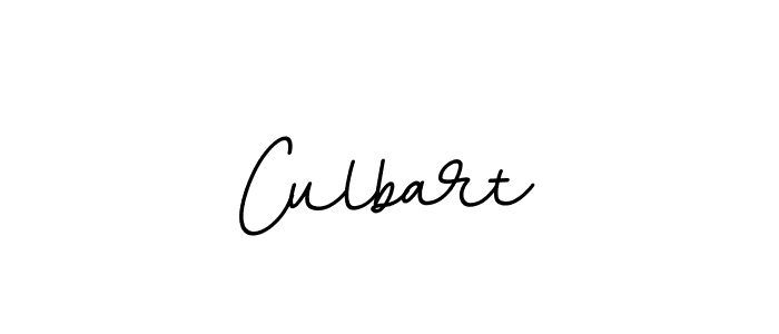 How to make Culbart name signature. Use BallpointsItalic-DORy9 style for creating short signs online. This is the latest handwritten sign. Culbart signature style 11 images and pictures png