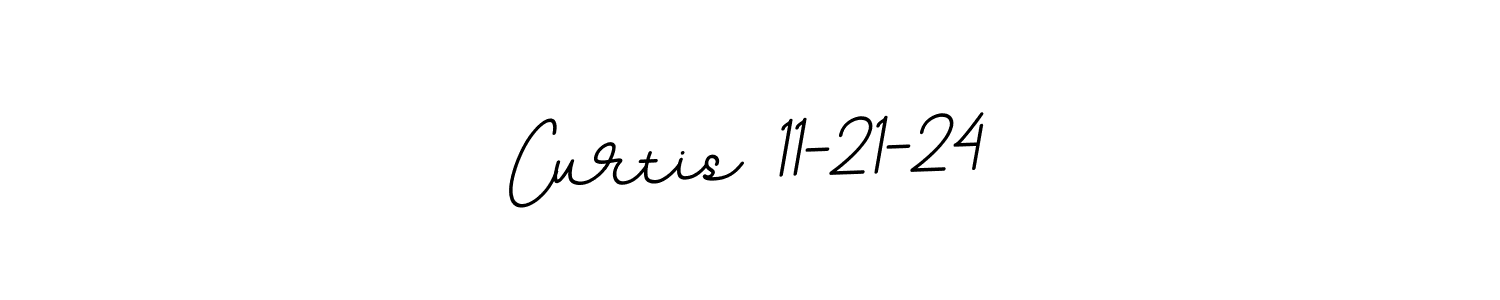 Use a signature maker to create a handwritten signature online. With this signature software, you can design (BallpointsItalic-DORy9) your own signature for name Curtis 11-21-24. Curtis 11-21-24 signature style 11 images and pictures png