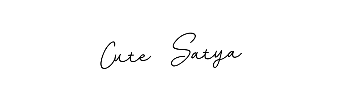 Also You can easily find your signature by using the search form. We will create Cute  Satya name handwritten signature images for you free of cost using BallpointsItalic-DORy9 sign style. Cute  Satya signature style 11 images and pictures png