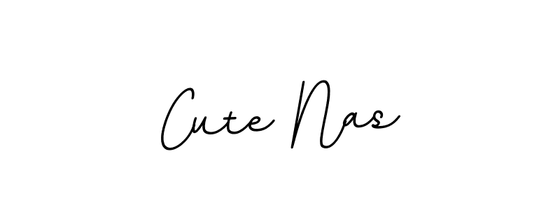 Similarly BallpointsItalic-DORy9 is the best handwritten signature design. Signature creator online .You can use it as an online autograph creator for name Cute Nas. Cute Nas signature style 11 images and pictures png