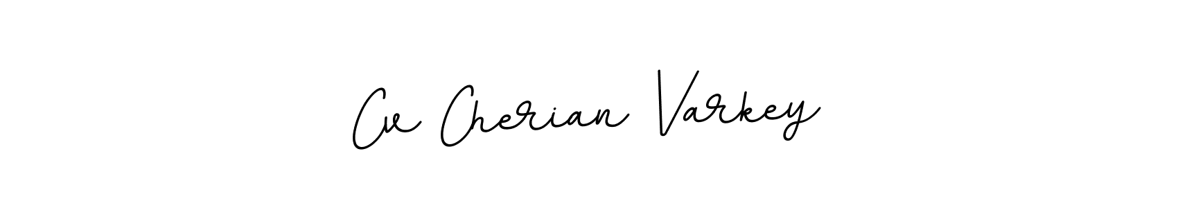 The best way (BallpointsItalic-DORy9) to make a short signature is to pick only two or three words in your name. The name Cv Cherian Varkey include a total of six letters. For converting this name. Cv Cherian Varkey signature style 11 images and pictures png