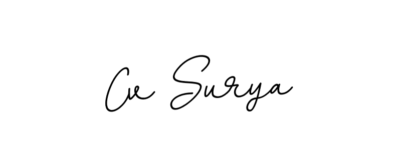 Cv Surya stylish signature style. Best Handwritten Sign (BallpointsItalic-DORy9) for my name. Handwritten Signature Collection Ideas for my name Cv Surya. Cv Surya signature style 11 images and pictures png