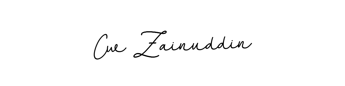 How to make Cw Zainuddin signature? BallpointsItalic-DORy9 is a professional autograph style. Create handwritten signature for Cw Zainuddin name. Cw Zainuddin signature style 11 images and pictures png