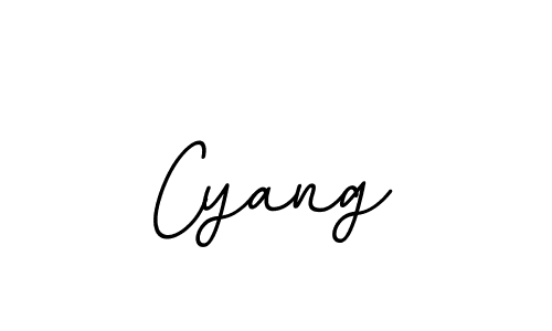 It looks lik you need a new signature style for name Cyang. Design unique handwritten (BallpointsItalic-DORy9) signature with our free signature maker in just a few clicks. Cyang signature style 11 images and pictures png