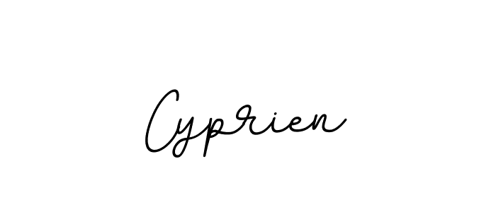 Make a beautiful signature design for name Cyprien. With this signature (BallpointsItalic-DORy9) style, you can create a handwritten signature for free. Cyprien signature style 11 images and pictures png