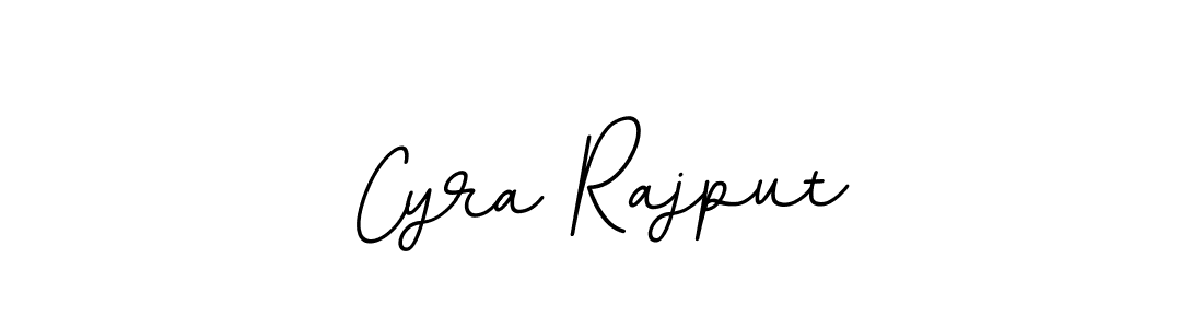Make a beautiful signature design for name Cyra Rajput. With this signature (BallpointsItalic-DORy9) style, you can create a handwritten signature for free. Cyra Rajput signature style 11 images and pictures png
