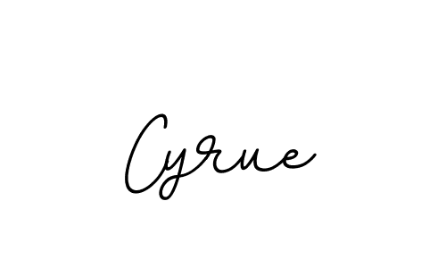 Design your own signature with our free online signature maker. With this signature software, you can create a handwritten (BallpointsItalic-DORy9) signature for name Cyrue. Cyrue signature style 11 images and pictures png