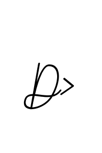 Also You can easily find your signature by using the search form. We will create D> name handwritten signature images for you free of cost using BallpointsItalic-DORy9 sign style. D> signature style 11 images and pictures png