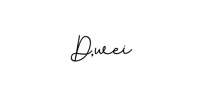 The best way (BallpointsItalic-DORy9) to make a short signature is to pick only two or three words in your name. The name D‚wei include a total of six letters. For converting this name. D‚wei signature style 11 images and pictures png