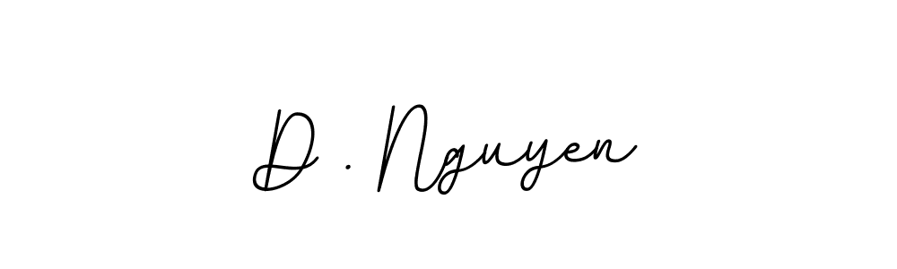 How to make D . Nguyen name signature. Use BallpointsItalic-DORy9 style for creating short signs online. This is the latest handwritten sign. D . Nguyen signature style 11 images and pictures png