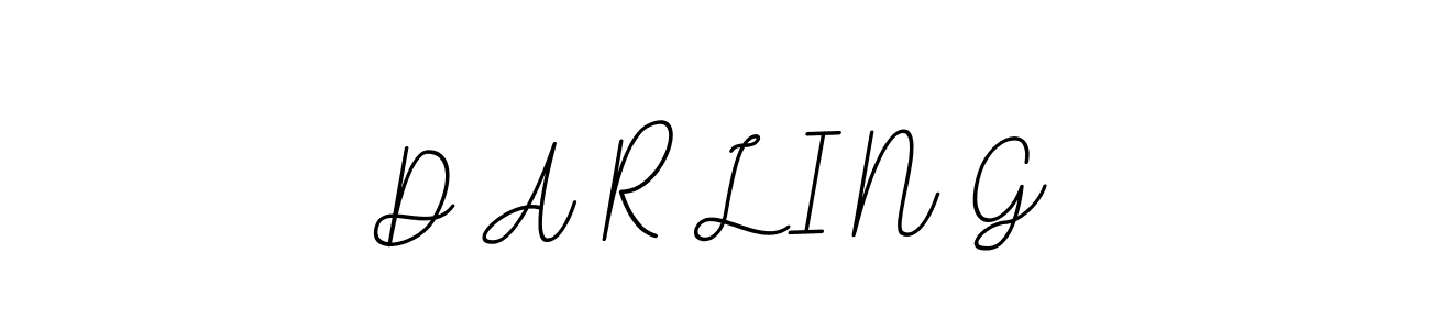 How to make D A R L I N G name signature. Use BallpointsItalic-DORy9 style for creating short signs online. This is the latest handwritten sign. D A R L I N G signature style 11 images and pictures png