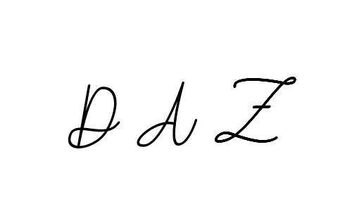 Also You can easily find your signature by using the search form. We will create D A Z name handwritten signature images for you free of cost using BallpointsItalic-DORy9 sign style. D A Z signature style 11 images and pictures png