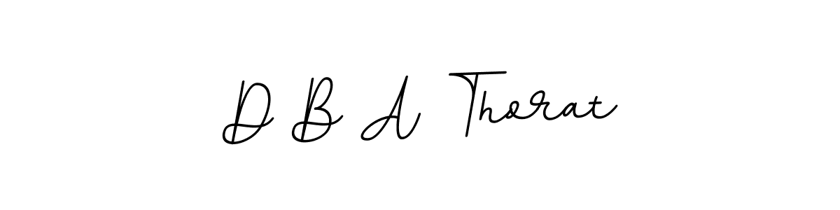 Best and Professional Signature Style for D B A Thorat. BallpointsItalic-DORy9 Best Signature Style Collection. D B A Thorat signature style 11 images and pictures png