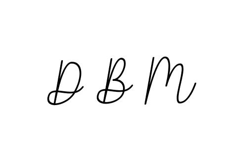 Also You can easily find your signature by using the search form. We will create D B M name handwritten signature images for you free of cost using BallpointsItalic-DORy9 sign style. D B M signature style 11 images and pictures png