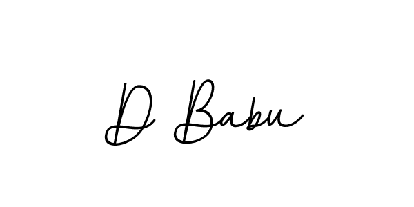 Make a beautiful signature design for name D Babu. Use this online signature maker to create a handwritten signature for free. D Babu signature style 11 images and pictures png