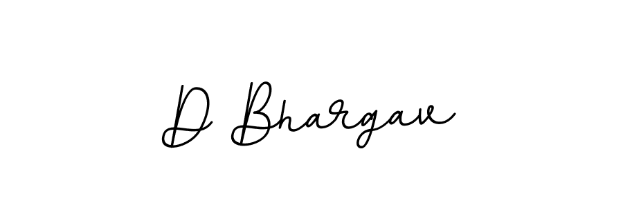 D Bhargav stylish signature style. Best Handwritten Sign (BallpointsItalic-DORy9) for my name. Handwritten Signature Collection Ideas for my name D Bhargav. D Bhargav signature style 11 images and pictures png