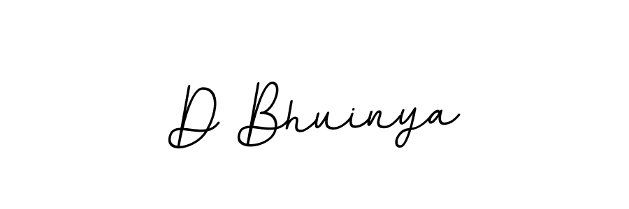 How to make D Bhuinya signature? BallpointsItalic-DORy9 is a professional autograph style. Create handwritten signature for D Bhuinya name. D Bhuinya signature style 11 images and pictures png