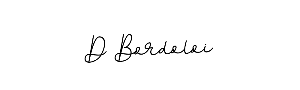 How to make D Bordoloi signature? BallpointsItalic-DORy9 is a professional autograph style. Create handwritten signature for D Bordoloi name. D Bordoloi signature style 11 images and pictures png