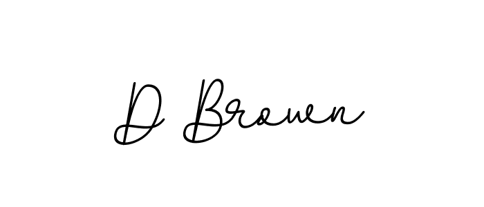 The best way (BallpointsItalic-DORy9) to make a short signature is to pick only two or three words in your name. The name D Brown include a total of six letters. For converting this name. D Brown signature style 11 images and pictures png