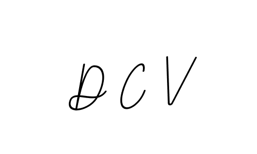 Make a beautiful signature design for name D C V. With this signature (BallpointsItalic-DORy9) style, you can create a handwritten signature for free. D C V signature style 11 images and pictures png