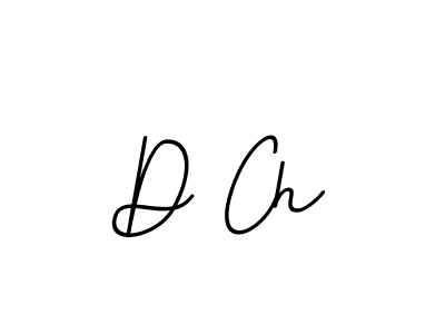 Design your own signature with our free online signature maker. With this signature software, you can create a handwritten (BallpointsItalic-DORy9) signature for name D Ch. D Ch signature style 11 images and pictures png