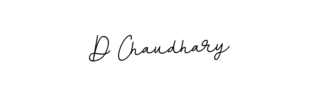 Use a signature maker to create a handwritten signature online. With this signature software, you can design (BallpointsItalic-DORy9) your own signature for name D Chaudhary. D Chaudhary signature style 11 images and pictures png