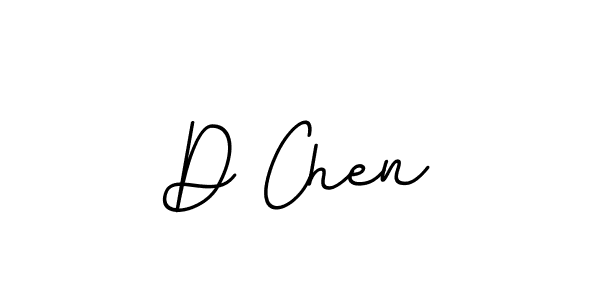 Create a beautiful signature design for name D Chen. With this signature (BallpointsItalic-DORy9) fonts, you can make a handwritten signature for free. D Chen signature style 11 images and pictures png