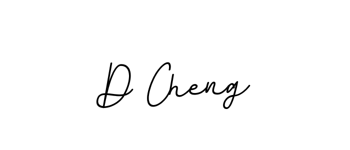 Use a signature maker to create a handwritten signature online. With this signature software, you can design (BallpointsItalic-DORy9) your own signature for name D Cheng. D Cheng signature style 11 images and pictures png