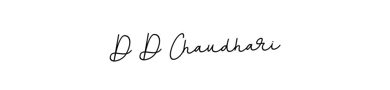 Create a beautiful signature design for name D D Chaudhari. With this signature (BallpointsItalic-DORy9) fonts, you can make a handwritten signature for free. D D Chaudhari signature style 11 images and pictures png