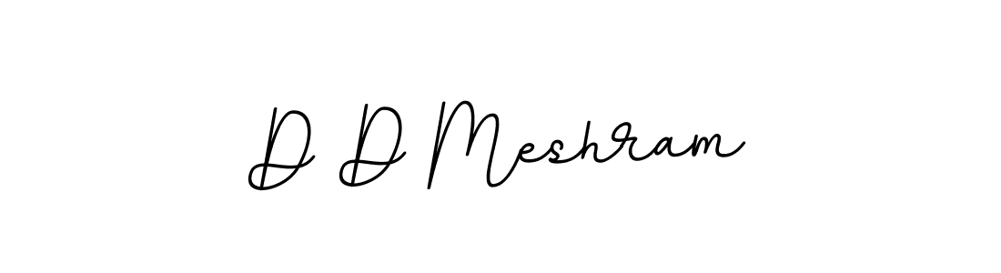 Use a signature maker to create a handwritten signature online. With this signature software, you can design (BallpointsItalic-DORy9) your own signature for name D D Meshram. D D Meshram signature style 11 images and pictures png