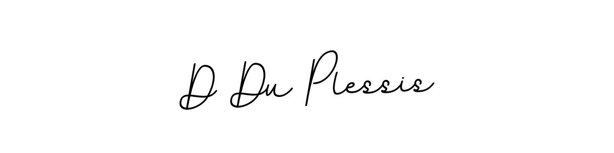 Also we have D Du Plessis name is the best signature style. Create professional handwritten signature collection using BallpointsItalic-DORy9 autograph style. D Du Plessis signature style 11 images and pictures png