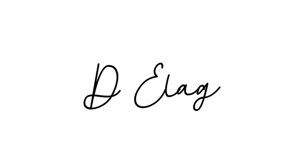 D Elag stylish signature style. Best Handwritten Sign (BallpointsItalic-DORy9) for my name. Handwritten Signature Collection Ideas for my name D Elag. D Elag signature style 11 images and pictures png