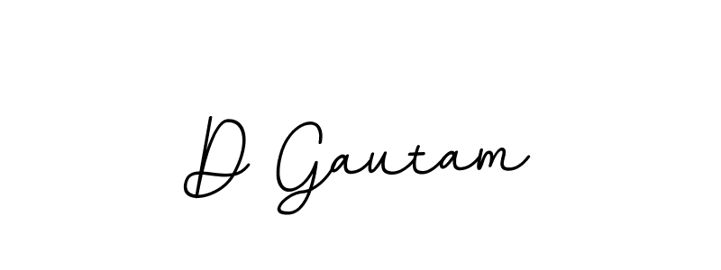 Also we have D Gautam name is the best signature style. Create professional handwritten signature collection using BallpointsItalic-DORy9 autograph style. D Gautam signature style 11 images and pictures png