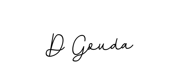 Design your own signature with our free online signature maker. With this signature software, you can create a handwritten (BallpointsItalic-DORy9) signature for name D Gouda. D Gouda signature style 11 images and pictures png