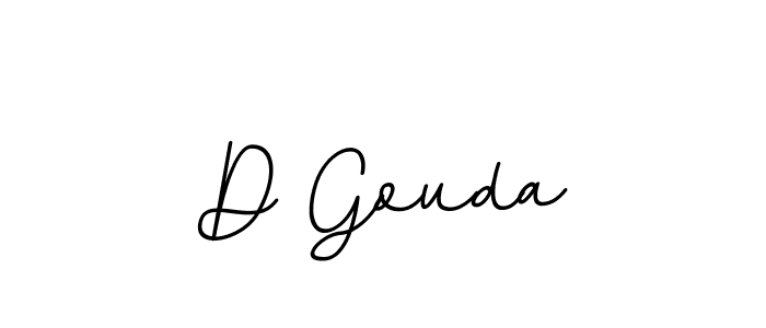 Design your own signature with our free online signature maker. With this signature software, you can create a handwritten (BallpointsItalic-DORy9) signature for name D Gouda. D Gouda signature style 11 images and pictures png