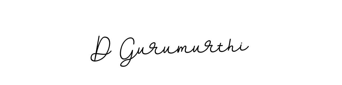 How to make D Gurumurthi name signature. Use BallpointsItalic-DORy9 style for creating short signs online. This is the latest handwritten sign. D Gurumurthi signature style 11 images and pictures png