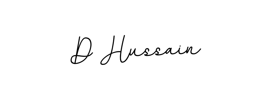 D Hussain stylish signature style. Best Handwritten Sign (BallpointsItalic-DORy9) for my name. Handwritten Signature Collection Ideas for my name D Hussain. D Hussain signature style 11 images and pictures png