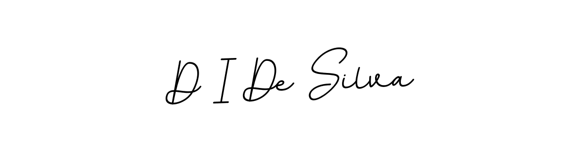 Use a signature maker to create a handwritten signature online. With this signature software, you can design (BallpointsItalic-DORy9) your own signature for name D I De Silva. D I De Silva signature style 11 images and pictures png