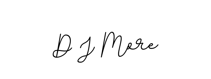 Create a beautiful signature design for name D J More. With this signature (BallpointsItalic-DORy9) fonts, you can make a handwritten signature for free. D J More signature style 11 images and pictures png