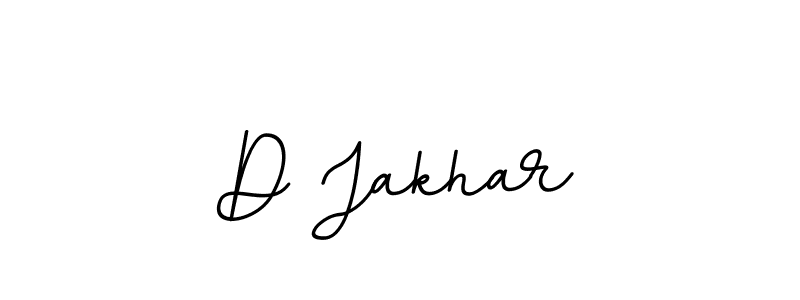 Design your own signature with our free online signature maker. With this signature software, you can create a handwritten (BallpointsItalic-DORy9) signature for name D Jakhar. D Jakhar signature style 11 images and pictures png