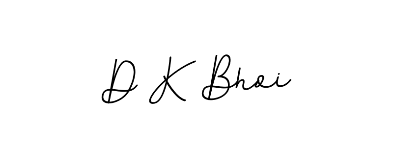 Use a signature maker to create a handwritten signature online. With this signature software, you can design (BallpointsItalic-DORy9) your own signature for name D K Bhoi. D K Bhoi signature style 11 images and pictures png