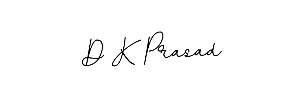 The best way (BallpointsItalic-DORy9) to make a short signature is to pick only two or three words in your name. The name D K Prasad include a total of six letters. For converting this name. D K Prasad signature style 11 images and pictures png