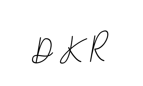 Create a beautiful signature design for name D K R. With this signature (BallpointsItalic-DORy9) fonts, you can make a handwritten signature for free. D K R signature style 11 images and pictures png