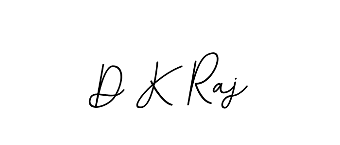 You should practise on your own different ways (BallpointsItalic-DORy9) to write your name (D K Raj) in signature. don't let someone else do it for you. D K Raj signature style 11 images and pictures png