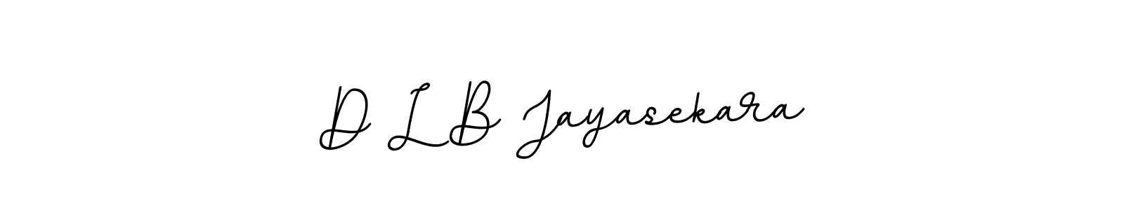 BallpointsItalic-DORy9 is a professional signature style that is perfect for those who want to add a touch of class to their signature. It is also a great choice for those who want to make their signature more unique. Get D L B Jayasekara name to fancy signature for free. D L B Jayasekara signature style 11 images and pictures png